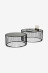 KARE Design - 2 soffbord Wire - Svart