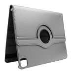 360 Fodral Apple iPad Pro 12.9 2018 2020 2021 (Silver)