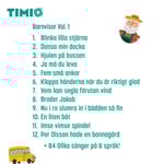 TIMIO interaktiv ljudspelare disk set 1 Wild Animals