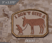 MSM Patch - Rat's Ass (Färg: Desert)