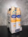 6 x 250ml Sanex Dermo Sensitive  Anti Perspirant Deodorant Anti-irritation 24h