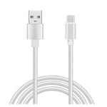 AUCUNE Cable de charge Micro USB 1 Mètre pour Tablette POLAROID MID1049 Couleur Argent -Marque YuanYuan