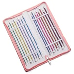 KnitPro Single-Pointed Knitting Needle Set - Zing (25cm) - 2.50-6.00mm