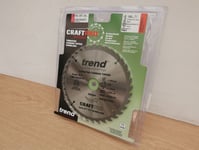 TREND 190MM 36T TCT THIN KERF SAW BLADE DEWALT FLEXVOLT 54V DCS575 CSB/19036TC