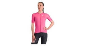Maillot manches courtes femme sportful matchy rose