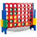 Jumbo 4-To-Score Giant Game Set with Carry Bag and Quick-Release Level for Kids