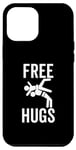 iPhone 15 Pro Max Free Hugs Funny Wrestling Wrestle BJJ Martial Arts MMA Case