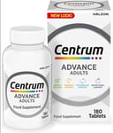 Centrum - Advance Adults Multivitamin & Mineral  - 180 Tablets - DAMAGED BOX