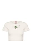 T-Shirt Ss White Barbara Kristoffersen By Rosemunde