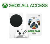 Xbox All Access - Console Xbox Series S Blanc + Game Pass Ultimate 24 mois