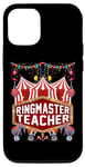 iPhone 12/12 Pro Ringmaster Teacher Shirt Circus Carnival Birthday Party Case