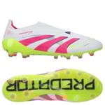 adidas Predator Elite Laceless Ag Celestial Victory - Vit/lucid Pink/lucid Lemon - Konstgräs (Ag), storlek 48⅔