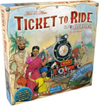 Days of Wonder | Ticket to Ride India Board Game EXPANSION | Ages 8+ | For 2 to 5 players | Average Playtime 30-60 Minutes