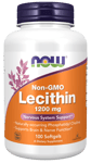 NOW Lecithin 1200 mg 100 Softgels