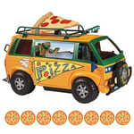 Turtles Movie Pizza Fire Van Ninja Turtles actionfigurer playset 8346