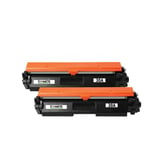 COMETE - 30A - 2 Toners Compatibles HP 30A pour Imprimante HP - Noir - Marque française