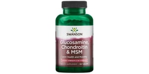 Swanson Glucosamine, Chondroitin & MSM, 750mg 120 tab | Joint Health & Mobility