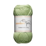 Garn Cotton 8/4 50g pastelgrøn