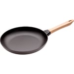 Stekpanna med ljust trähandtag 28 cm