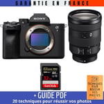 Sony A7 IV + FE 24-105mm f/4 G OSS + 1 SanDisk 32GB Extreme PRO UHS-II SDXC 300 MB/s + Guide PDF ""20 TECHNIQUES POUR RÉUSSIR VOS PHOTOS