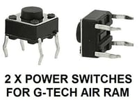 2X GTECH AirRam POWER SWITCHES AR01/AR02/AR03/AR05/AR09/AR20/AR29/AR30/K9/K9 MK2