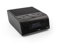 Réveil - Dab Plus et Radio FM - Double Alarme avec Snooze ? Sur Secteur et Batterie - Noir (HCG011DAB) - Neuf