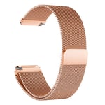 18mm Huawei TalkBand B5 luxury stainless steel watch band - Rose Gold