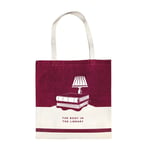 Agatha Christie - The Body In The Library Tote Bag | Reader | Book Lover