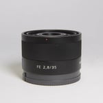 Sony Used FE 35mm f/2.8 ZA Zeiss Sonnar T* Lens