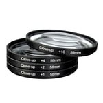 Macro Close up Lenses Lens Filters for Canon EOS 200D 100D 1300D 750D 700D 18-55