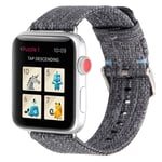 Apple Watch Series 5 40mm nylon watch band - Grey