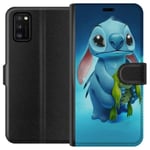 Samsung Galaxy A41 Plånboksfodral Stitch och grodan