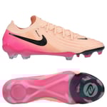 Nike Phantom GX II Elite FG Prism - Röd/Svart/Pink Blast - Gräs (FG), storlek 45
