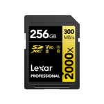 Lexar LEXAR SD 256GB U3 V90 UHS-II R300/W260