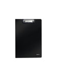 Leitz Solid - clipboard folder - for A4 - capacity: 75 sheets - black