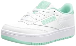 Reebok Club C Double Baskets, FTWR White/Hint Mint/FTWR White, 36 EU