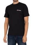 BerghausOrganic Classic Logo T-Shirt - Black/Black