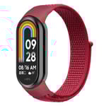 Nylonarmband Xiaomi Smart Band 8 Röd