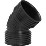 Uponor IQ DN400 45° PP-böj, utan tätningsringar