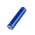 Triamisu Battery Case - Portable Fashion Multicolor Hard Universal USB 5V 1A Mobile Power Bank Charger Pack 18650 Battery Case Box External Kit Case - Blue