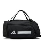 Väska adidas Essentials 3-Stripes Duffel Bag IP9862 Black/White