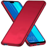 DOHUI Case for Xiaomi Redmi 9C, [Scratch Resistant] Ultra Thin Hard Plastic PC Protection Cover Case for Xiaomi Redmi 9C (Red)