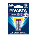 Varta Litiumbatteri Aaa 2-blister Card