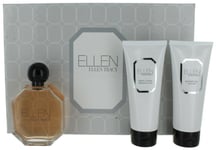 Ellen by Ellen Tracy for Women SET: EDP Spray 2.5oz + BL 3.4oz + SG 3.4oz NEW
