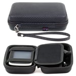 Black Hard Carry Case For TomTom Rider 500 550 50 42 420 450 400 410 Rider 40 GPS Sat Nav With Accessory Storage and Lanyard