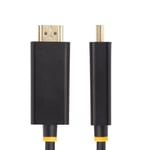 StarTech.com 9.8ft (3m) DisplayPort to HDMI Adapter Cable, 4K 60Hz with HDR, DP to HDMI 2.0b, Active Video Converter, DisplayPort De