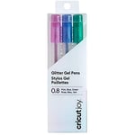 Cricut 2007080 Joy Glitter Gel Pens 0.8, Pink/Blue/Green (3 ct)