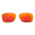 Walleva Fire Red Polarized Replacement Lenses For Oakley Crossrange Sunglasses