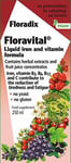Floradix Floravital Liquid Iron and Vitamin Formula 250ml (Pack of 4)