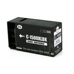 Canon Maxify PGI-1500XLBK Svart 38 ml. Kompatibel bläckpatron (ej Canon original). Fri frakt.